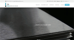 Desktop Screenshot of liderpaslanmaz.com