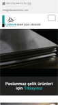Mobile Screenshot of liderpaslanmaz.com