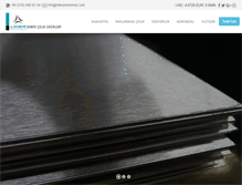 Tablet Screenshot of liderpaslanmaz.com